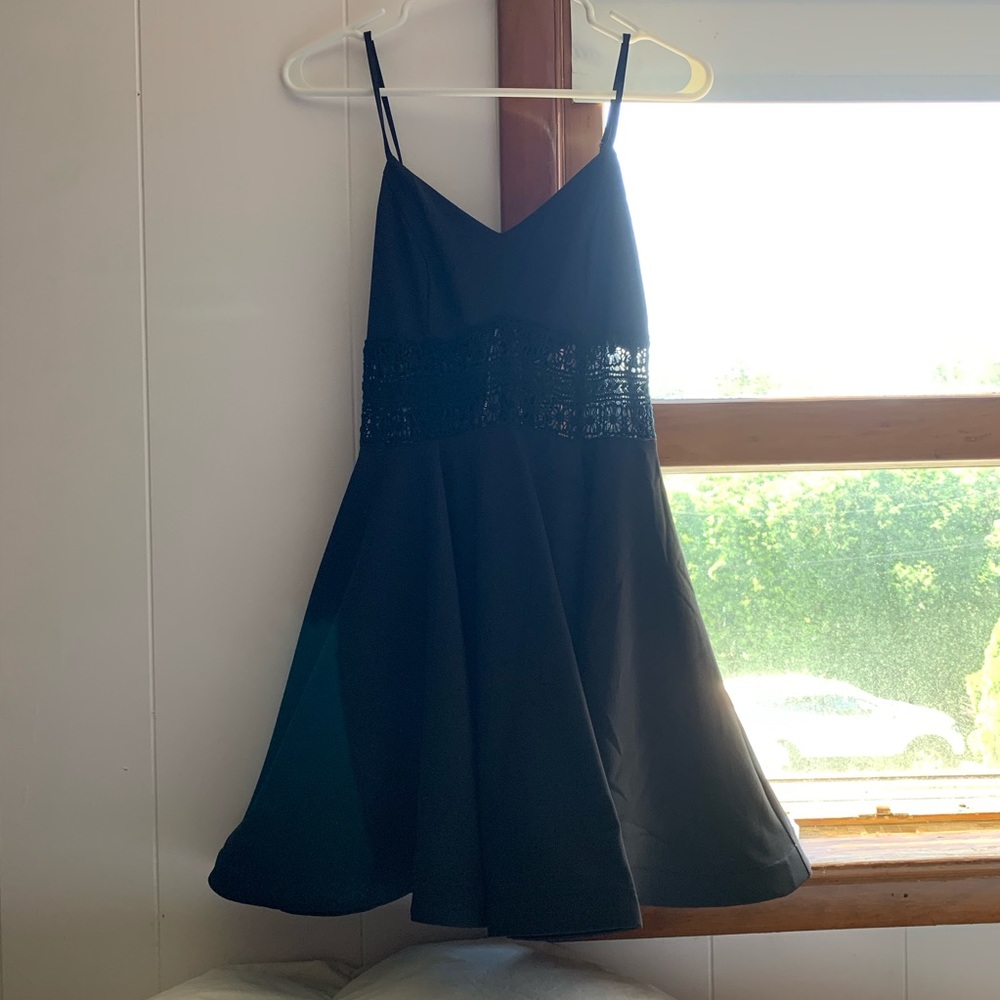 Lulu’s Formal Black Dress